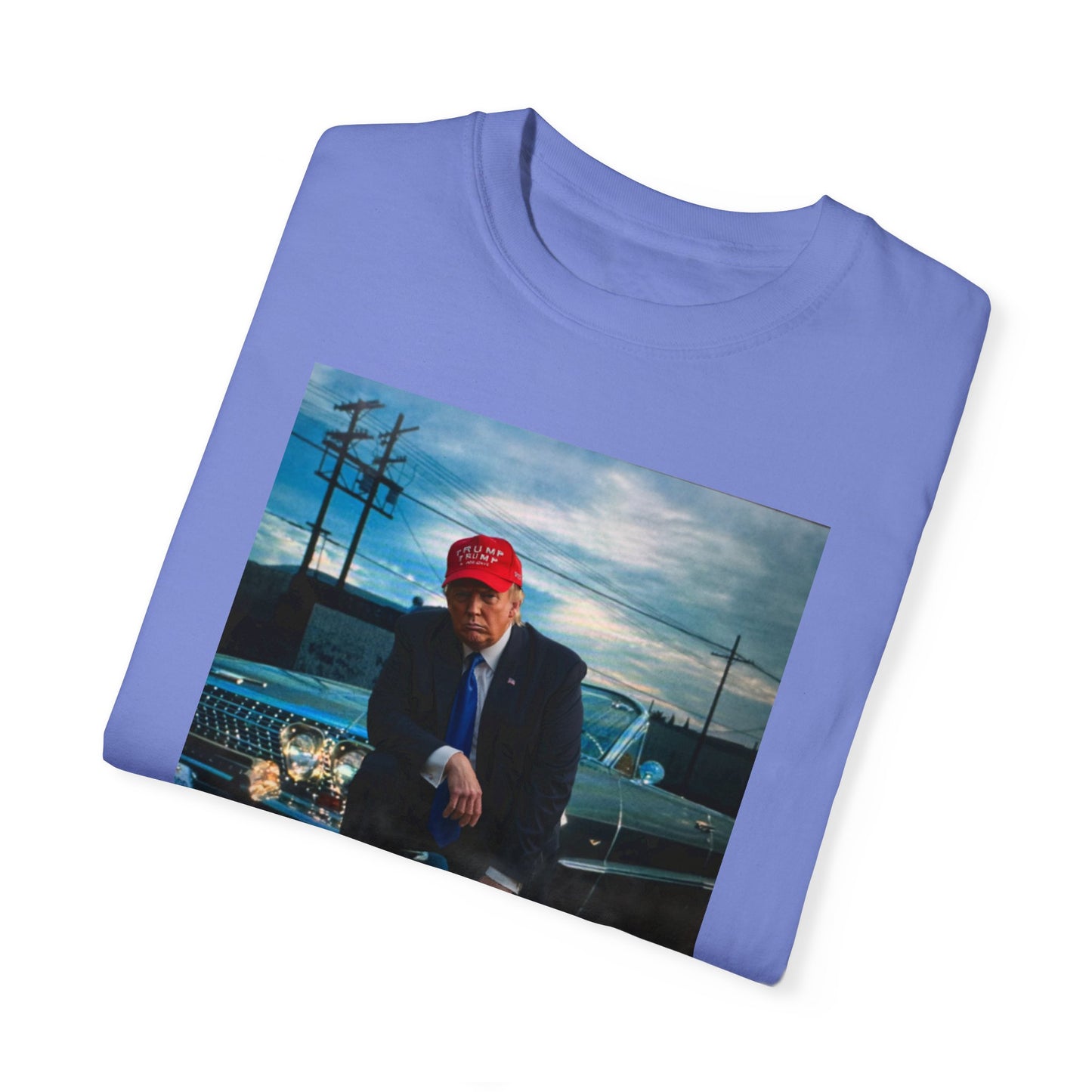 Iconic Trump Unisex Garment-Dyed T-shirt