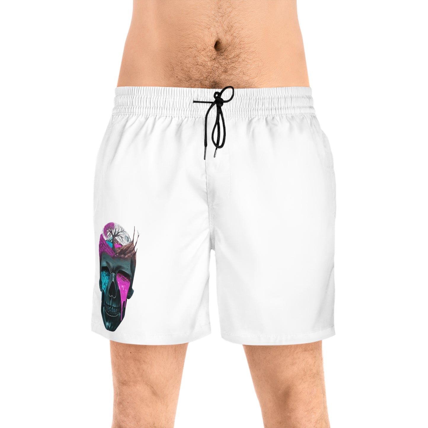 Lightweight men Mid-Length Swim Shorts (AOP)